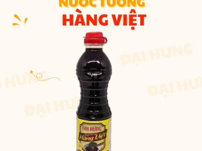 Nước tương hàng việt Đại Hưng 500gram